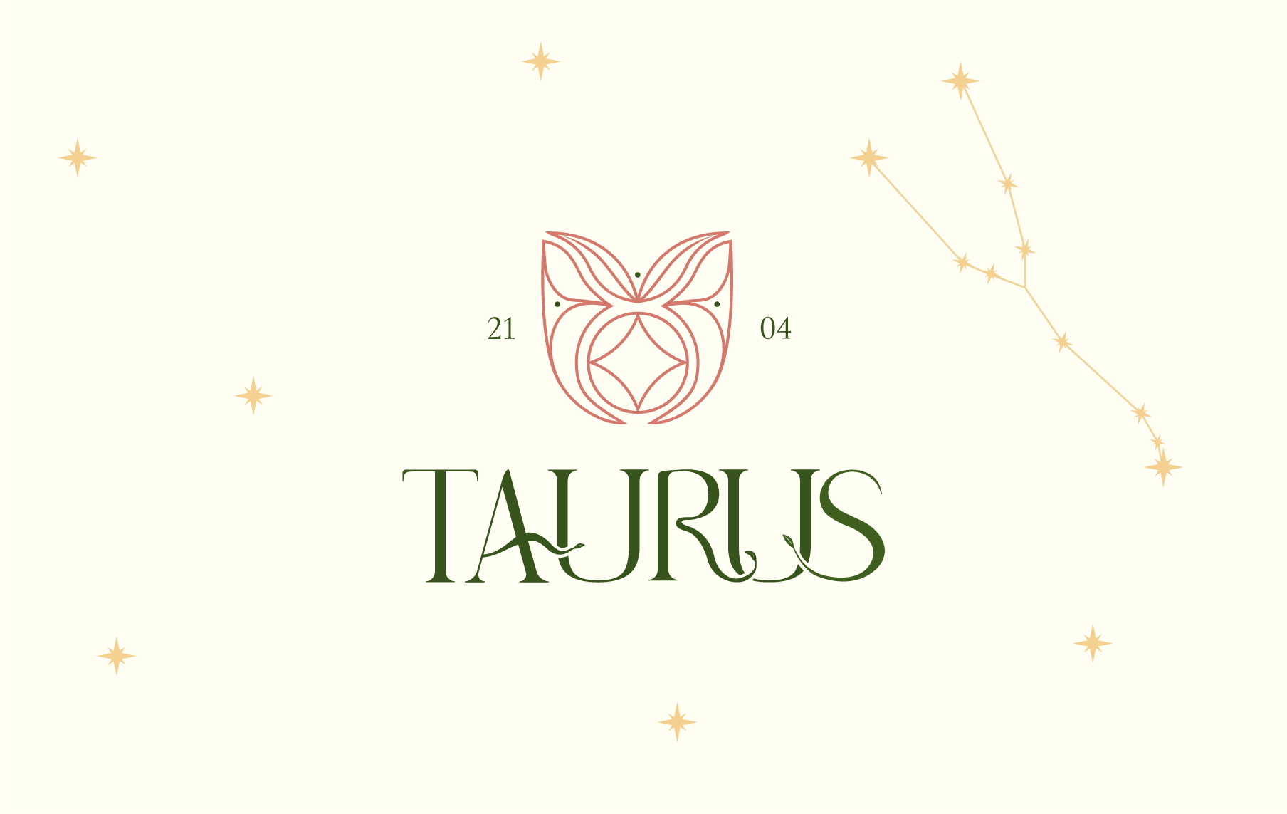 Logo-taureau Identité visuel taurus